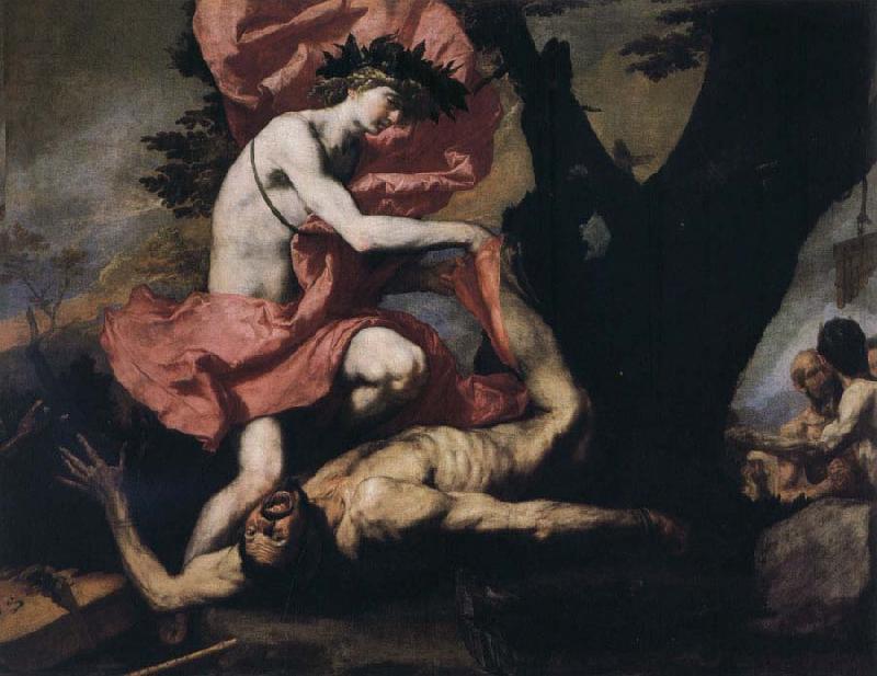 Jusepe de Ribera Apollo and Marsyas oil painting image